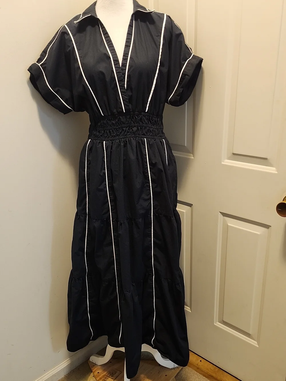 Anthropologie Somerset Maxi Dress Medium Cotton - Picture 4 of 11